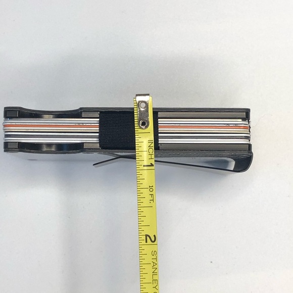 Carbon Fiber 3K RFID Slim Design Wallet Money Clip - Picture 3 of 7